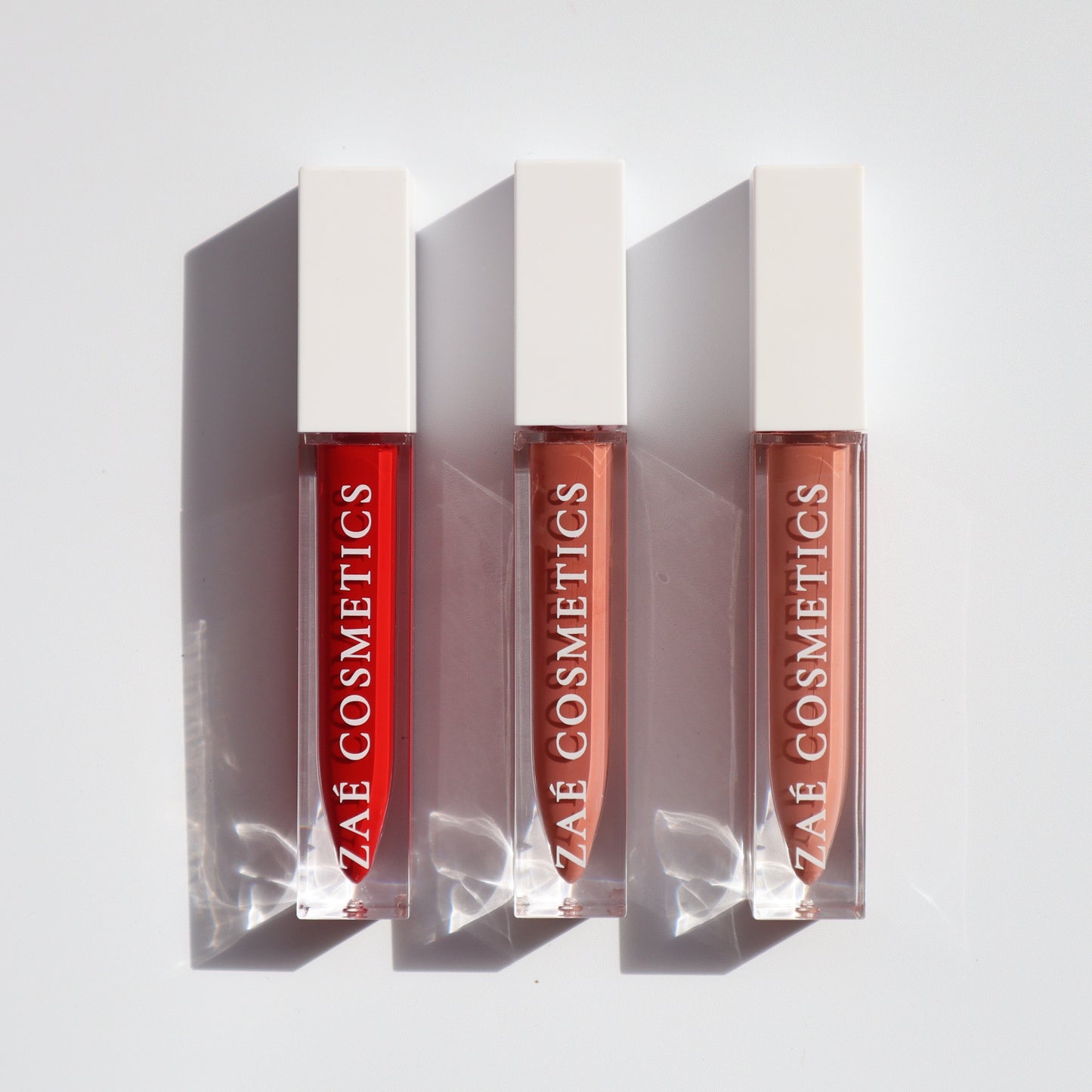 "Velvet matte lipstick vegan cruelty-free"
"Velvet matte lipstick red shade on lips"
"Velvet matte lipstick packaging Zaè Cosmetics"
"Velvet matte lipstick color swatches"